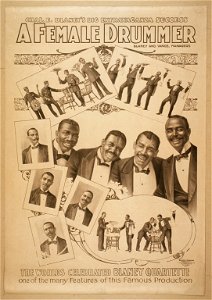 Chas. E. Blaney's big extravaganza success, A female drummer LCCN2014636312