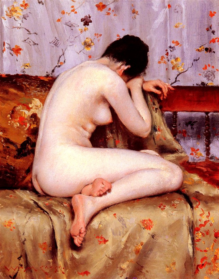 Chase William Merritt Modern Magdalen 1888