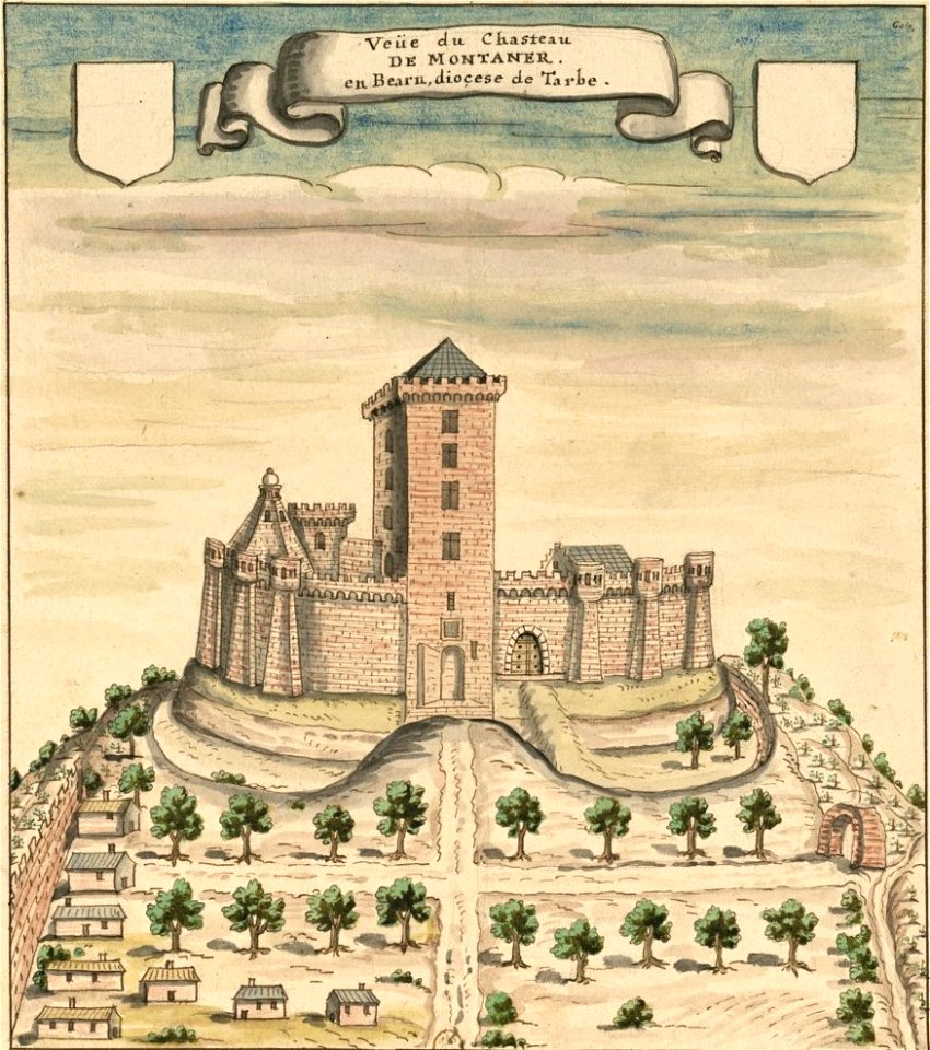 Chateau de Montaner sous Fébus