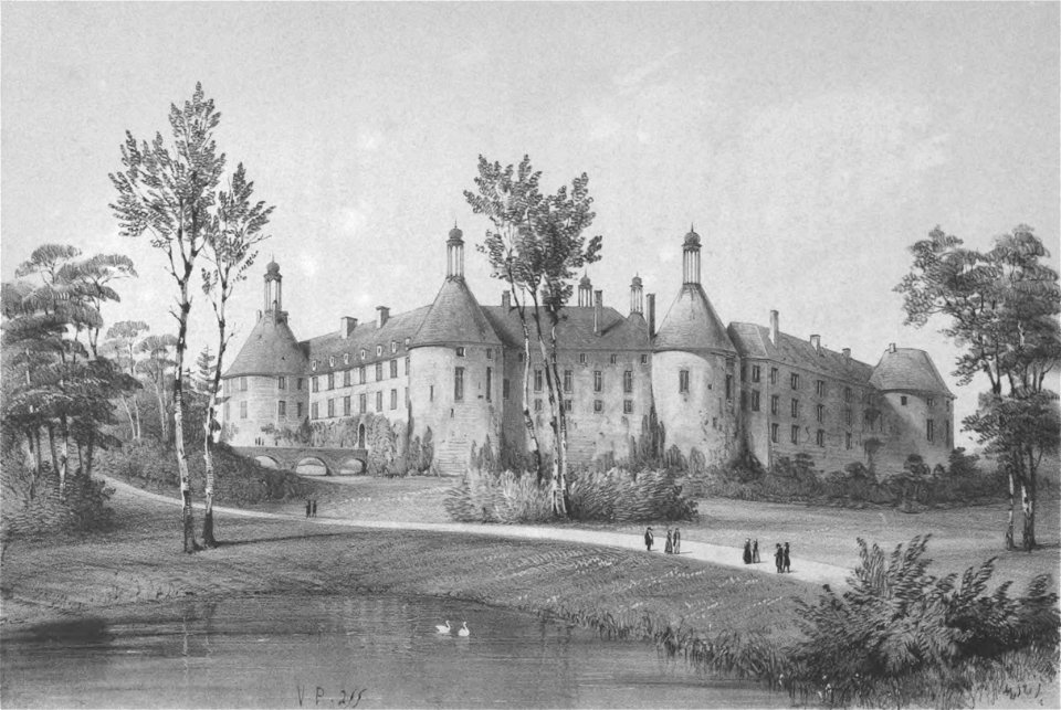 Chateau de Saint-Fargeau - Petit 1845