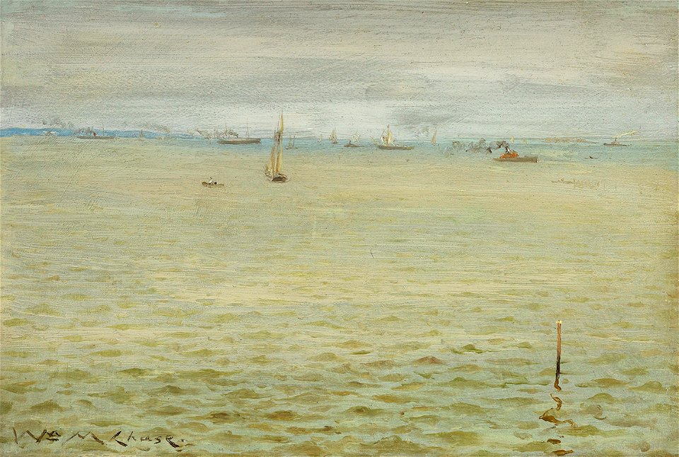 'Seascape, Brooklyn' by William Merritt Chase, c 1888