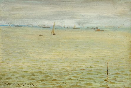 'Seascape, Brooklyn' by William Merritt Chase, c 1888
