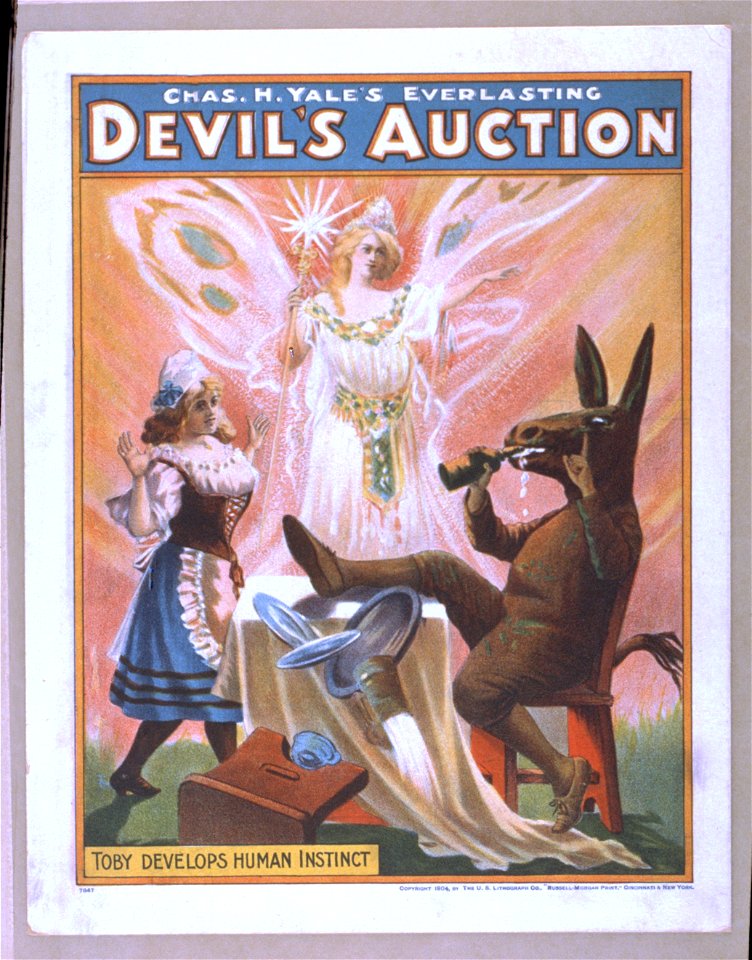 Chas. H. Yale's everlasting Devil's auction LCCN2014635390