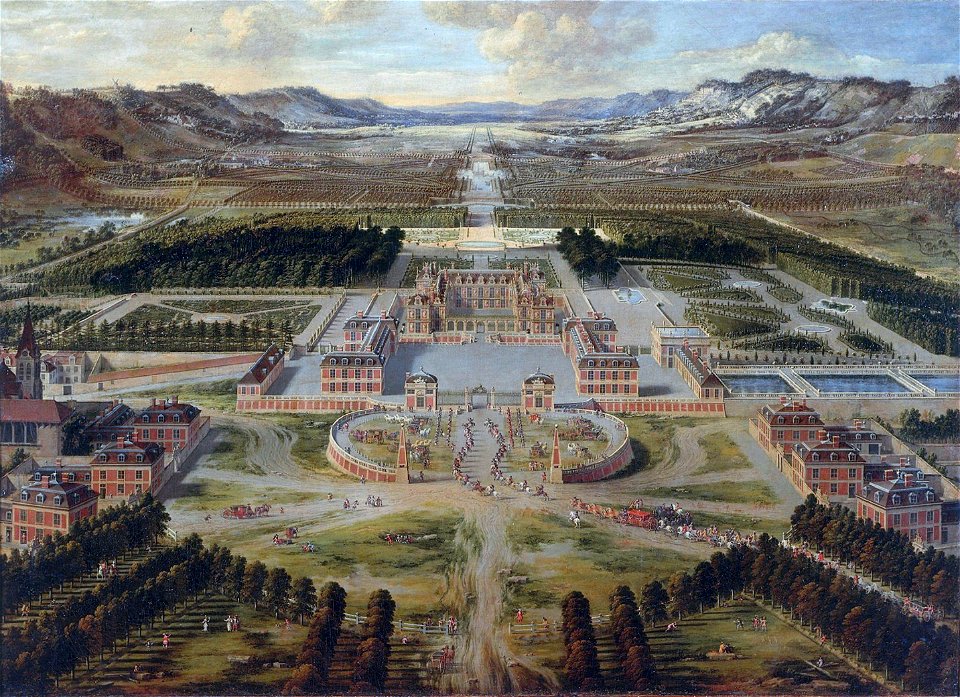 Chateau de Versailles 1668 Pierre PatelFXD