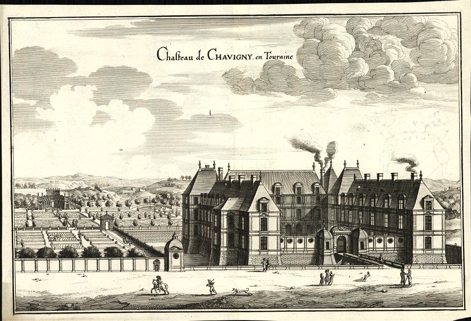 Chasteau de Chavigny en Touraine, objectnr A 57340