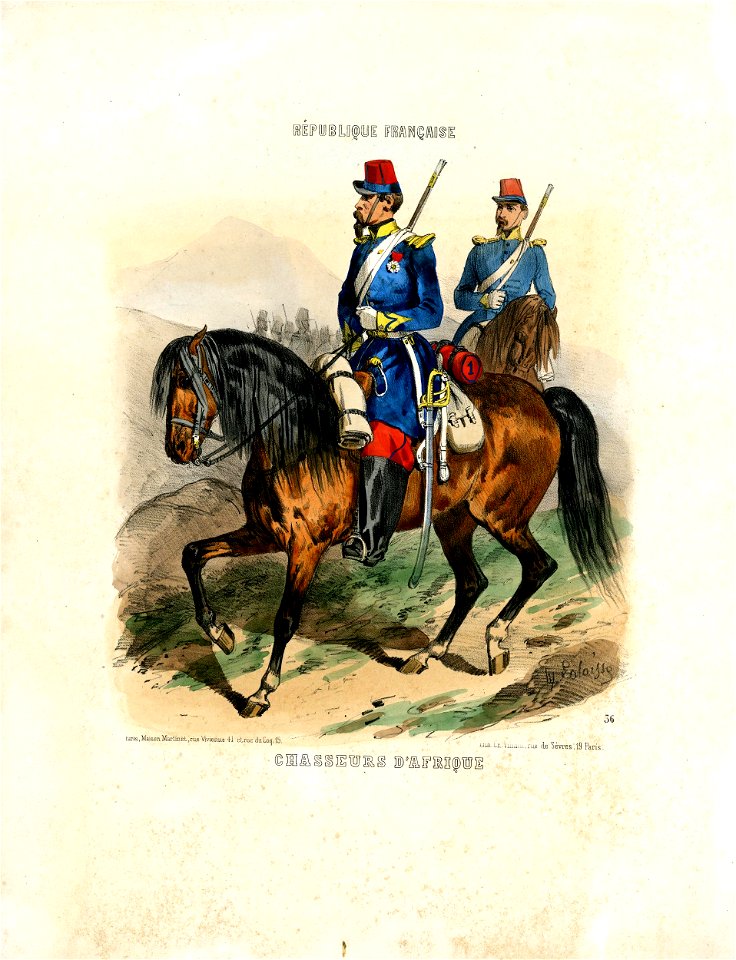 Chasseurs d'Afrique (BM 1925,0409.35)