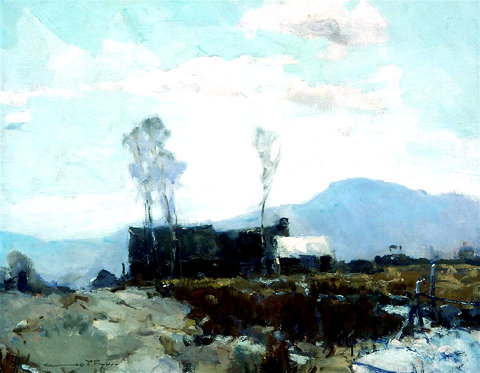 Chauncey F. Ryder - House on the Ridge - 1969.126 - Smithsonian American Art Museum