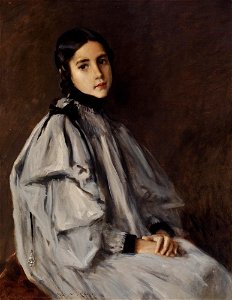 William Merritt Chase - Dieudonnée - 1922.2 - Dallas Museum of Art. Free illustration for personal and commercial use.
