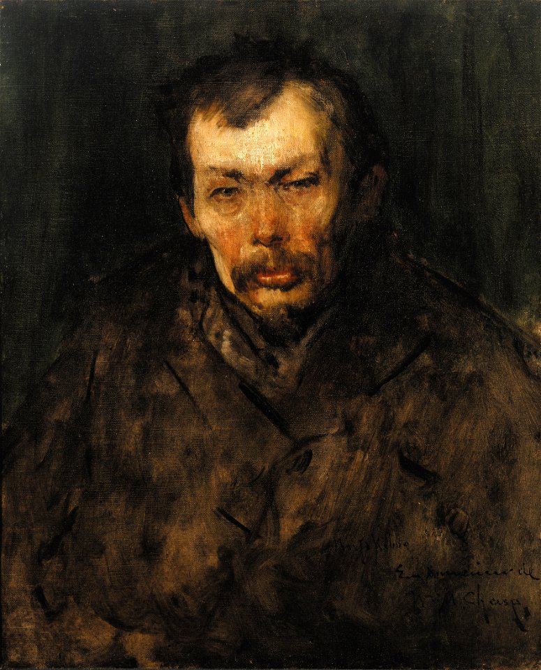 William Merritt Chase - Portrait of a Man - 1926-10 - Albright–Knox Art Gallery
