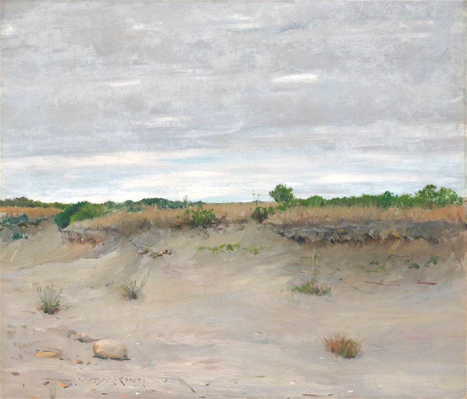 William Merritt Chase - Wind-Swept Sands - 1991.249 - Art Institute of Chicago