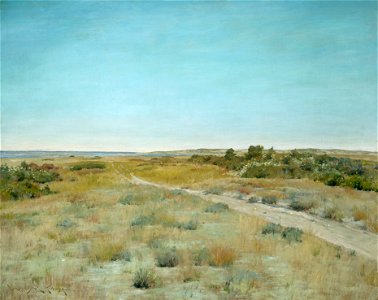 William Merritt Chase - First Touch of Autumn - Google Art Project. Free illustration for personal and commercial use.