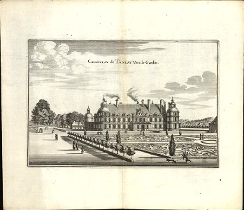 Chasteau de Tanlay Vers le Gardin, objectnr A 57352