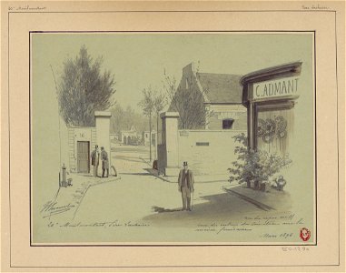 Chauvet - Père-Lachaise - Porte du Repos 02
