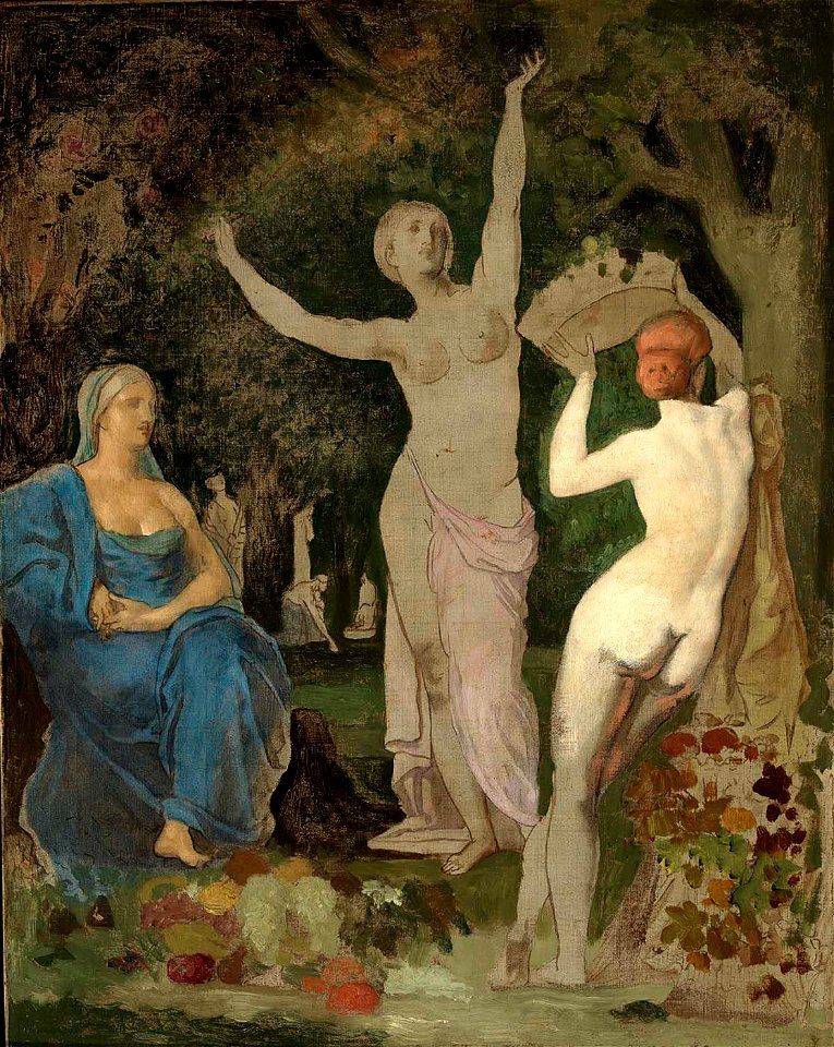 Pierre Cecile Puvis De Chavannes - L' Automne - 1929.6.86 - Smithsonian American Art Museum