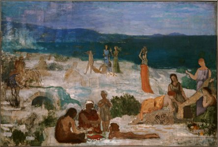 Pierre Puvis de Chavannes - Massilia, Greek Colony - Google Art Project