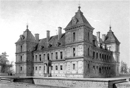 Chateau d'Ancy-le-Franc - Petit 1845
