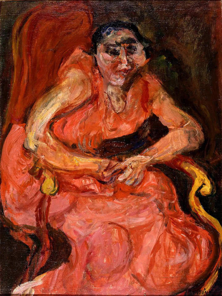 Chaïm Soutine - Woman in Pink - 27-1992 - Saint Louis Art Museum
