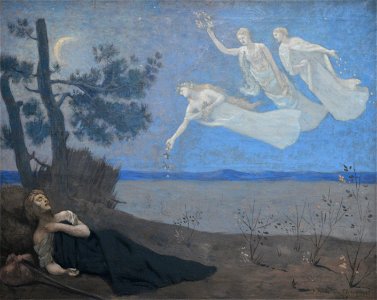 Le Reve-Puvis de Chavannes-Orsay. Free illustration for personal and commercial use.
