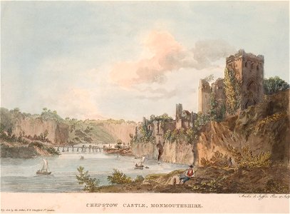 Chepstow Castle, Monmouthshire