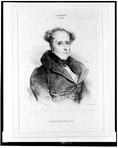 Chateaubriand - Deveria ; lith. de Lemercier. LCCN90715729