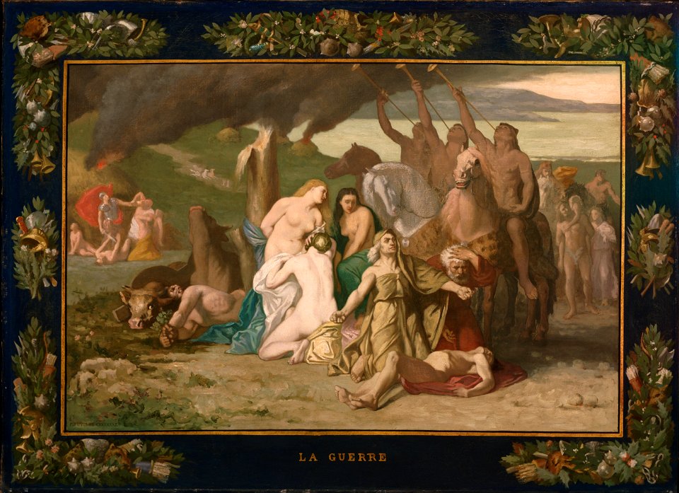 Pierre Puvis de Chavannes, French - War - Google Art Project