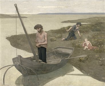 Pierre Puvis de Chavannes - The Poor Fisherman - Google Art Project. Free illustration for personal and commercial use.