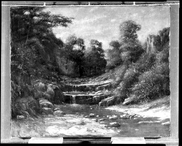 Cherubino Pata - Waterfall in Franche-Comté - 1943.1815.2 - Fogg Museum