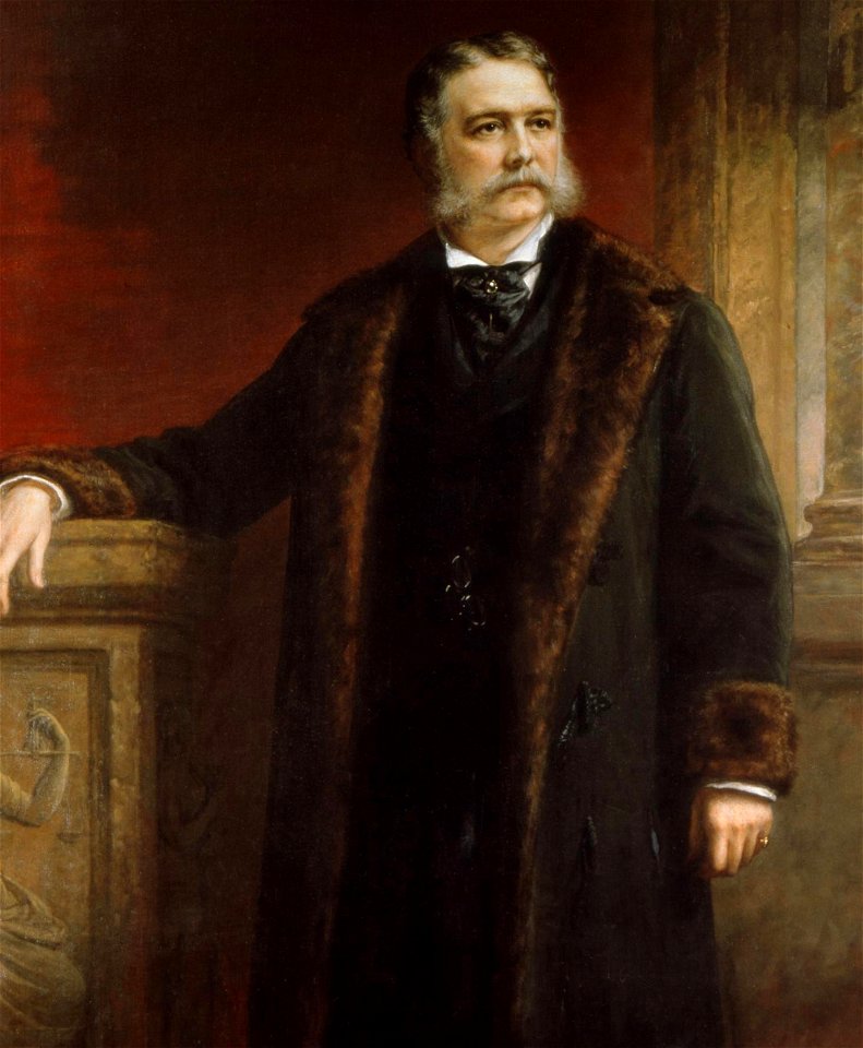 Chester A Arthur by Daniel Huntington crop