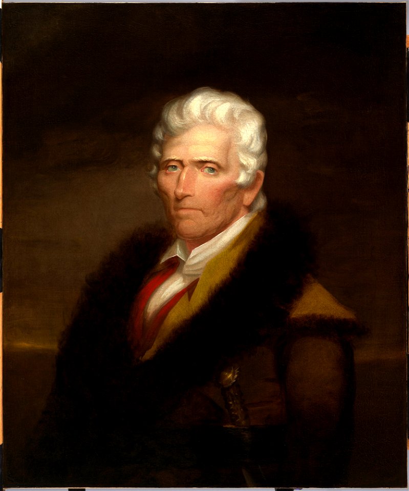 Chester Harding - Daniel Boone - NPG.2015.102 - National Portrait Gallery