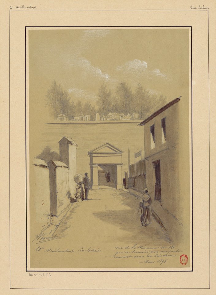 Chauvet - Père-Lachaise - Porte de la Réunion 01