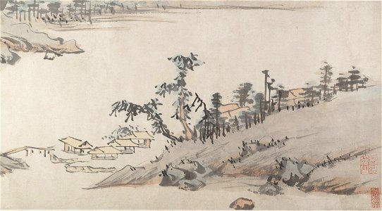 Chen Chun - River Landscape - 46.146 - Metropolitan Museum of Art