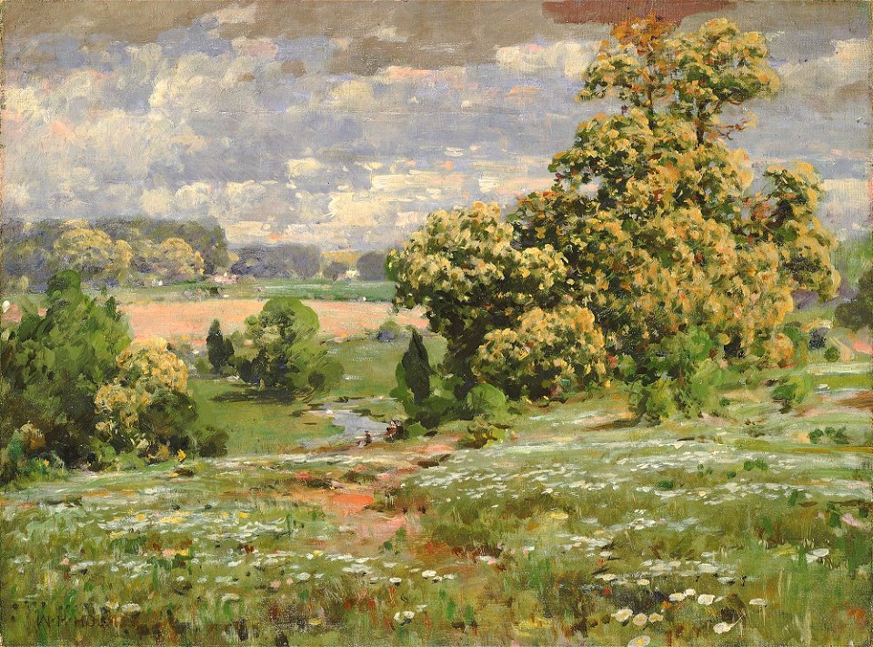 Chestnut Trees in Bloom SAAM-1962.4.20 1