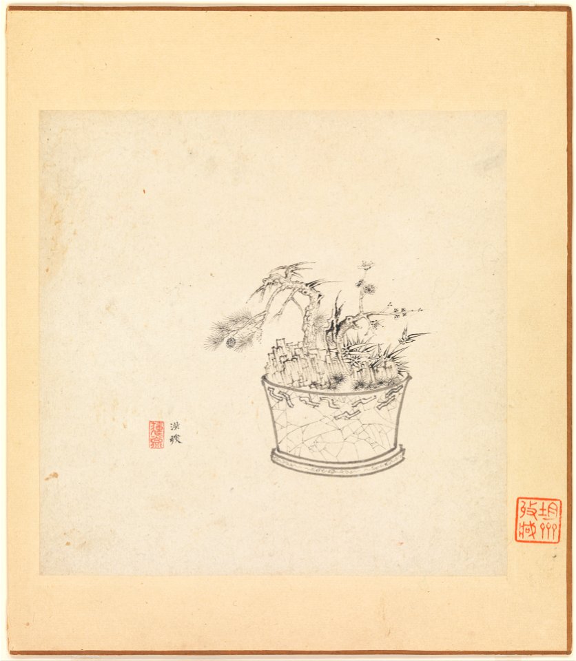 Chen Hongshou - Miscellaneous Studies - 2005.112a–l - Metropolitan Museum of Art