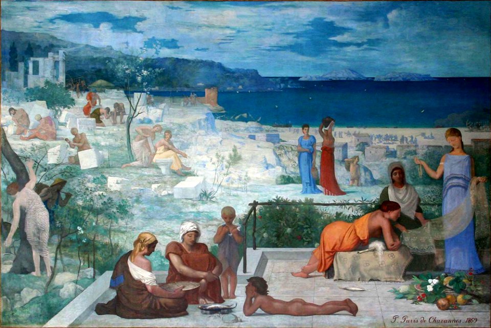 Puvis - Marseille colonie grecque-