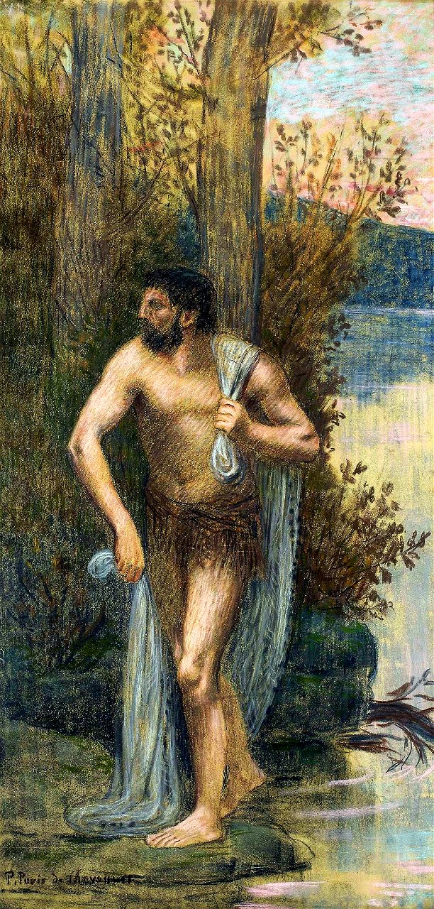 Puvis de Chavannes Personification of the Rhone