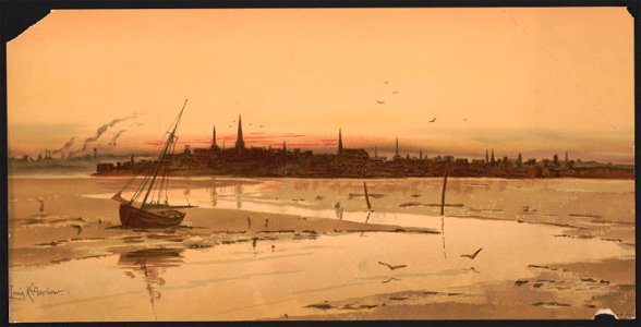 Chelsea, from Winthrop, Mass. - Louis K. Harlow. LCCN2017650247