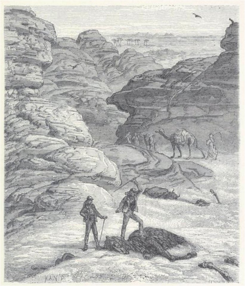 Chevalier - Les voyageuses au XIXe siècle, 1889 (page 203 crop)