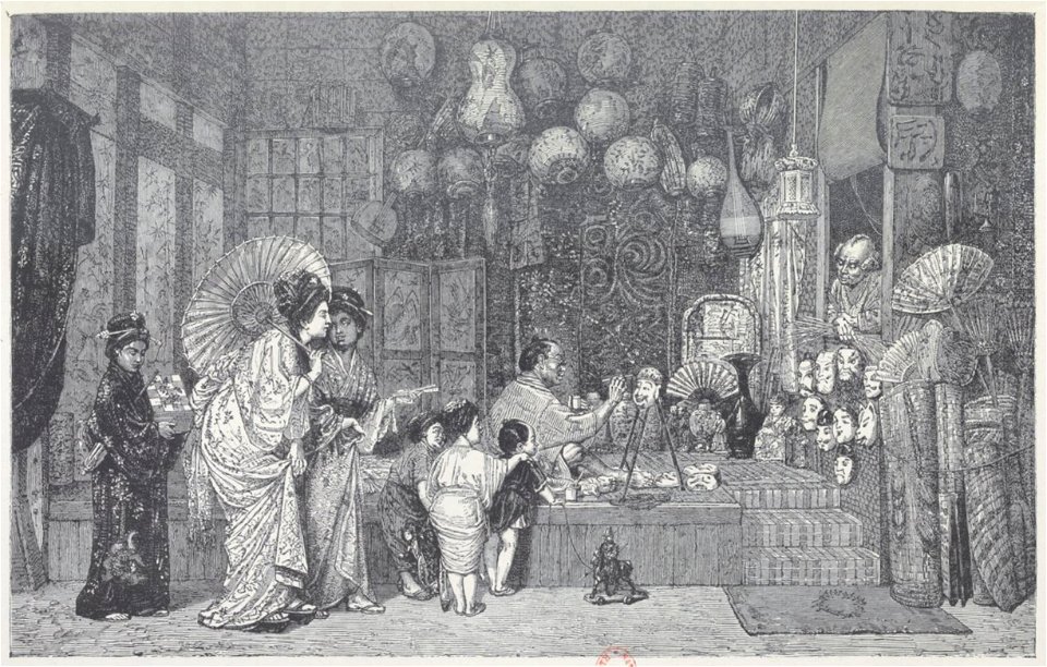 Chevalier - Les voyageuses au XIXe siècle, 1889 (page 243 crop)