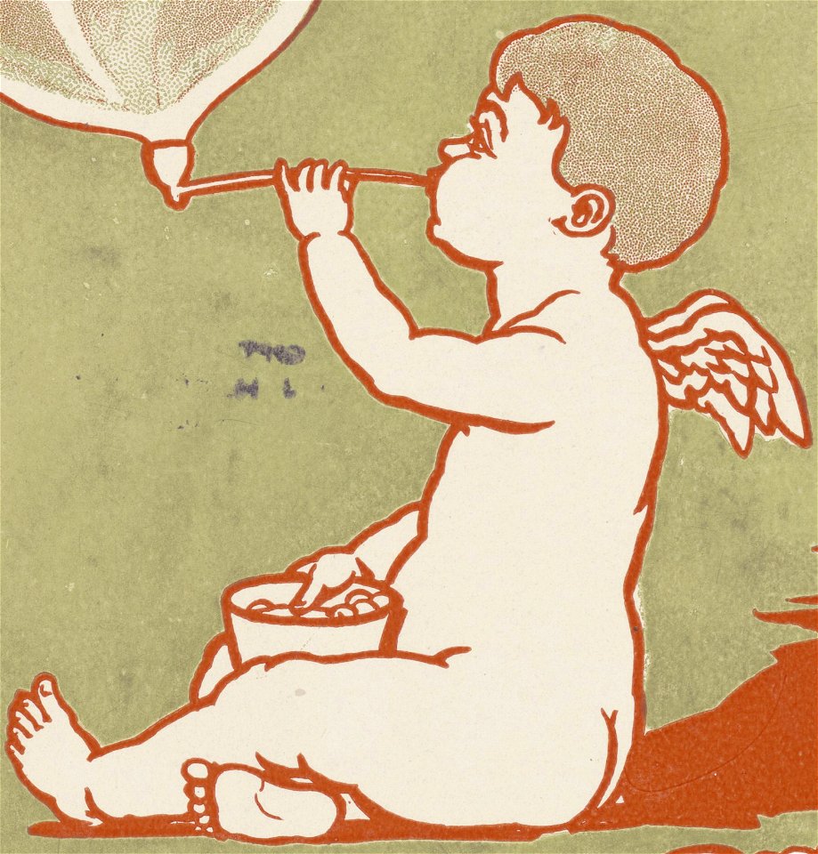 Cherub detail, A bubble by L.B. Walford LCCN2015645360 (cropped)