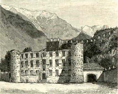 Chiavenna avanzi dell’antico castello