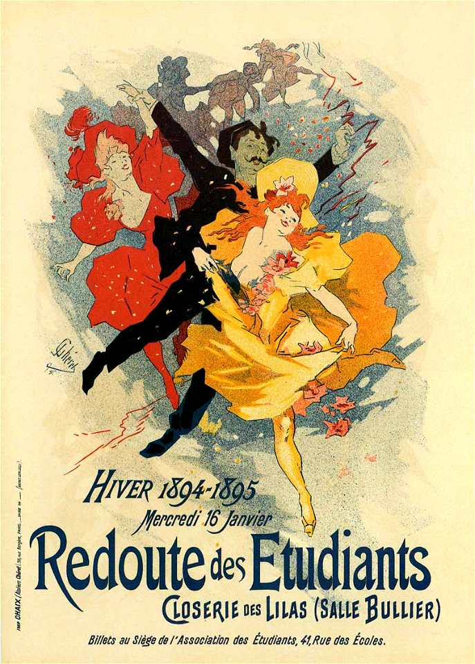 Cheret, Jules - Redoute des Etudiants (pl 85)