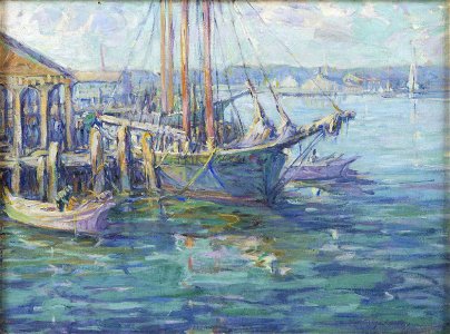 Gloucester Harbor by Kathryn Evelyn Bard Cherry