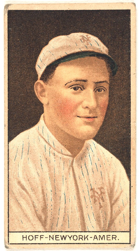 Chester Hoff, New York Highlanders, baseball card portrait LCCN2008678373