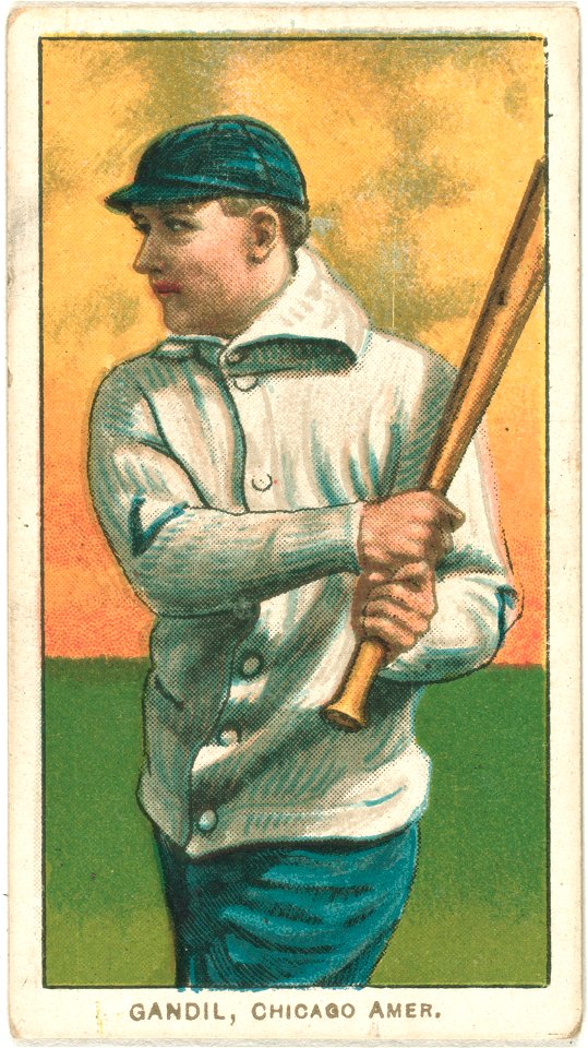 Chick Gandil, Chicago White Sox, baseball card portrait LCCN2008676447