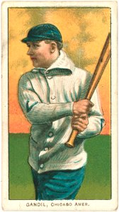 Chick Gandil, Chicago White Sox, baseball card portrait LCCN2008676447