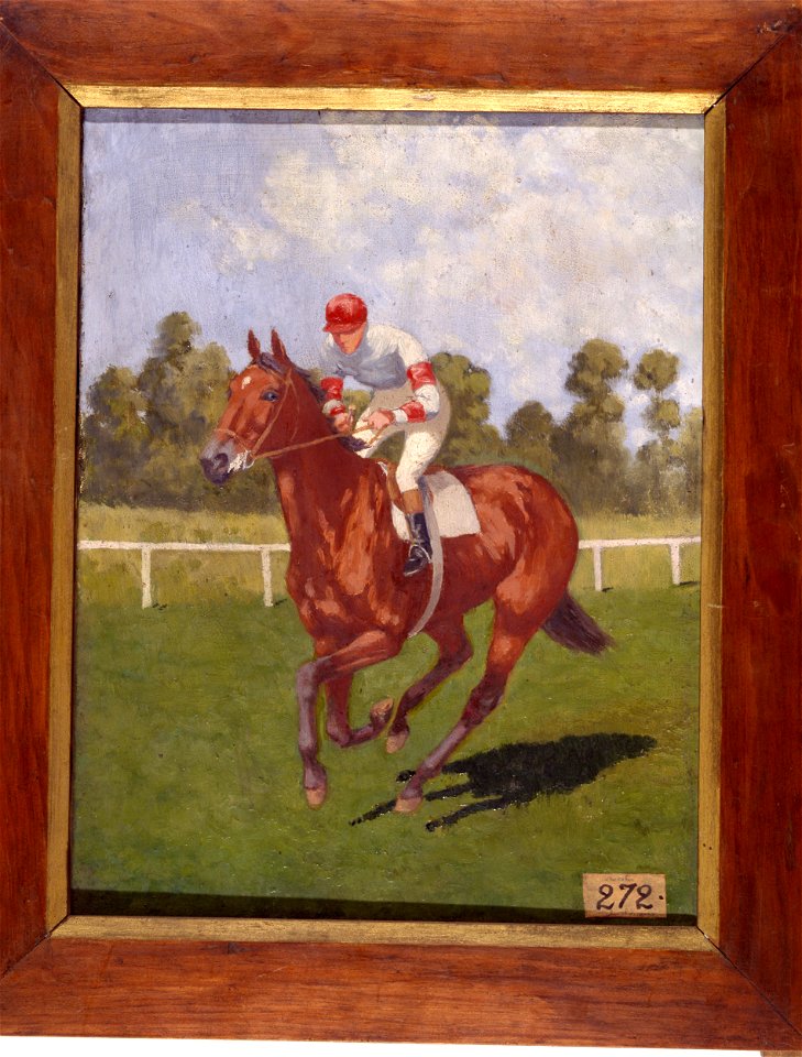 Cheval de course - Charles Ancelin - musée d'art et d'histoire de Saint-Brieuc, DOC 272