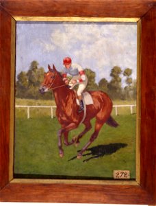 Cheval de course - Charles Ancelin - musée d'art et d'histoire de Saint-Brieuc, DOC 272