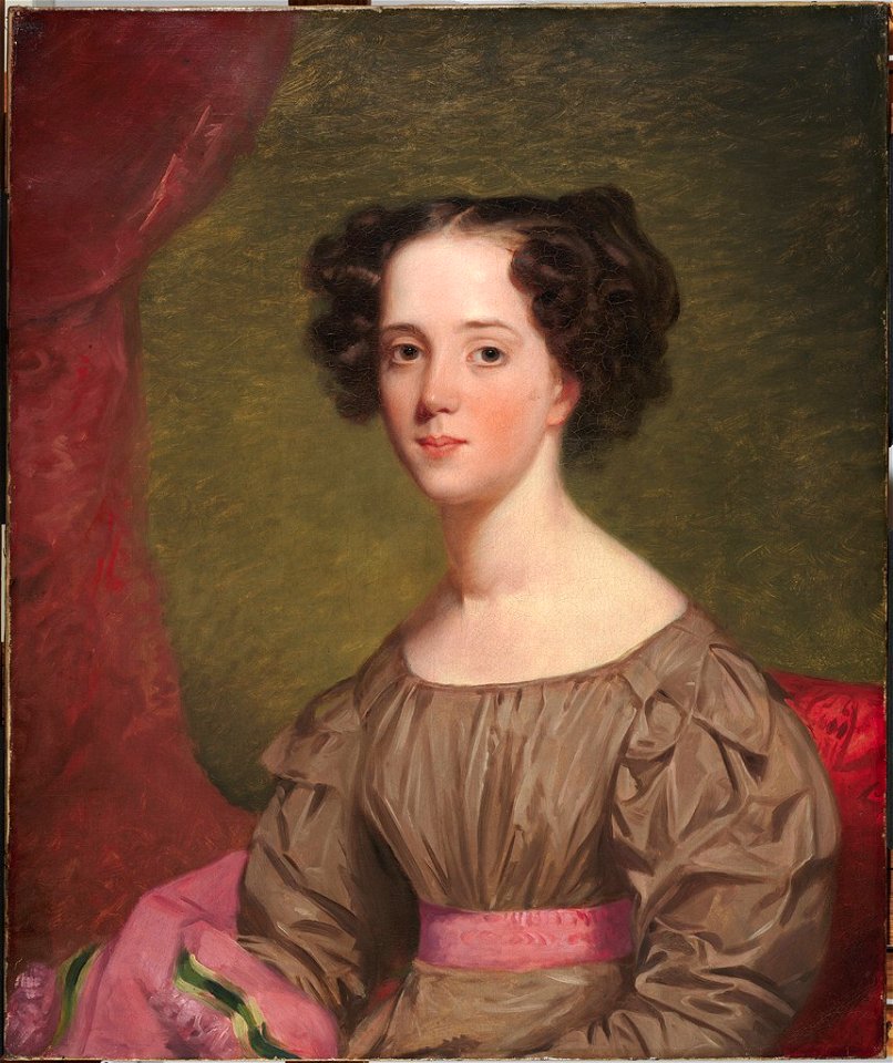 Chester Harding - Margaret Morton Quincy Greene (Mrs. Benjamin Daniel Greene) (1806-1882) - H659 - Harvard Art Museums