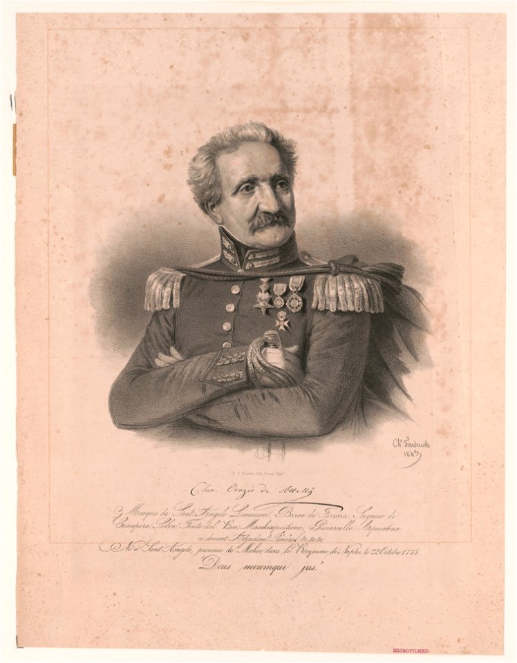 Chev. Orazio de Attellis - Chs. Fenderich 1843. LCCN2003653694