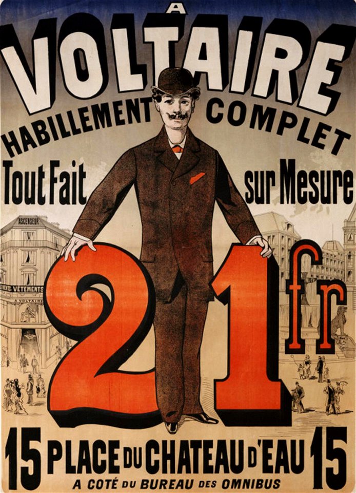 Cheret, Jules - A Voltaire